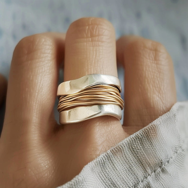 Bague en fil d&