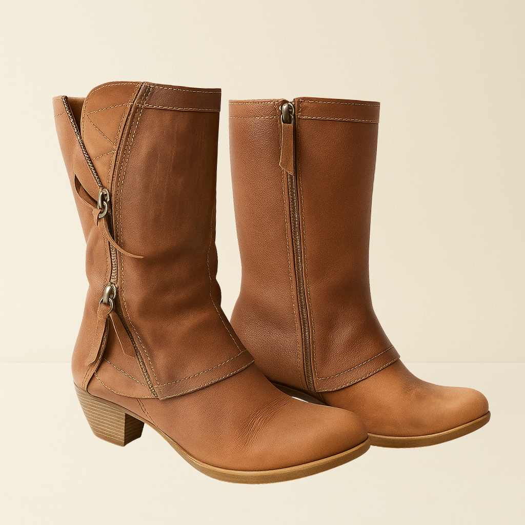 Fanny | Bottes mi mollet d&