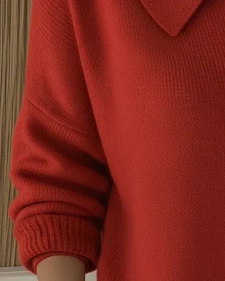 Vega | Veste en Maille avec Col de Chemise