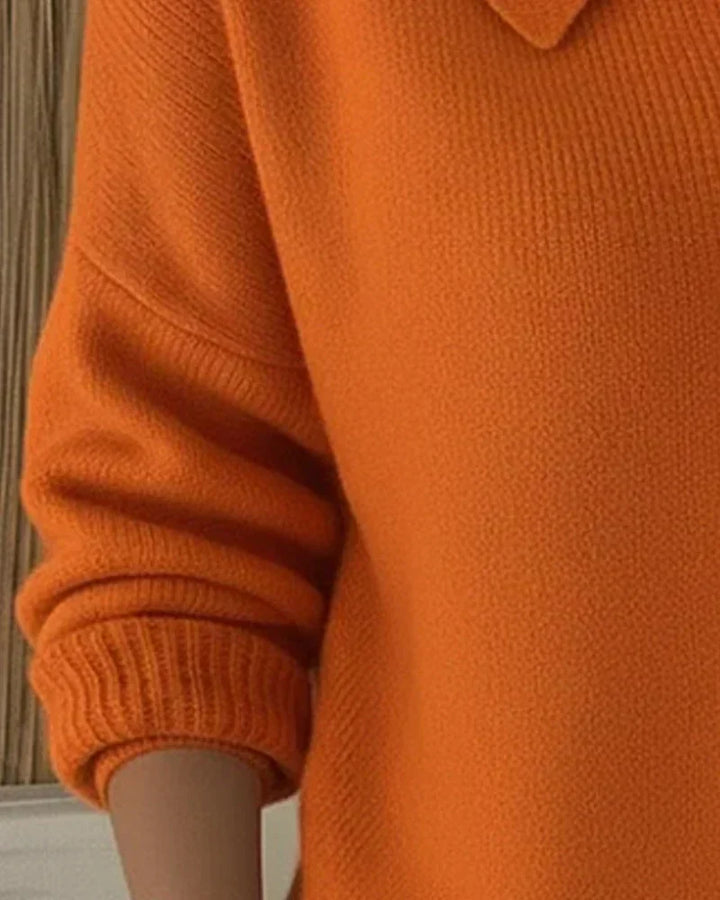 Vega | Veste en Maille avec Col de Chemise