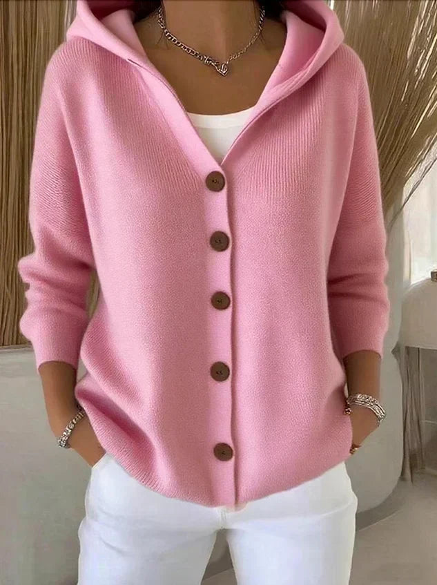 Rocío | Manteau en Tricot avec Capuche