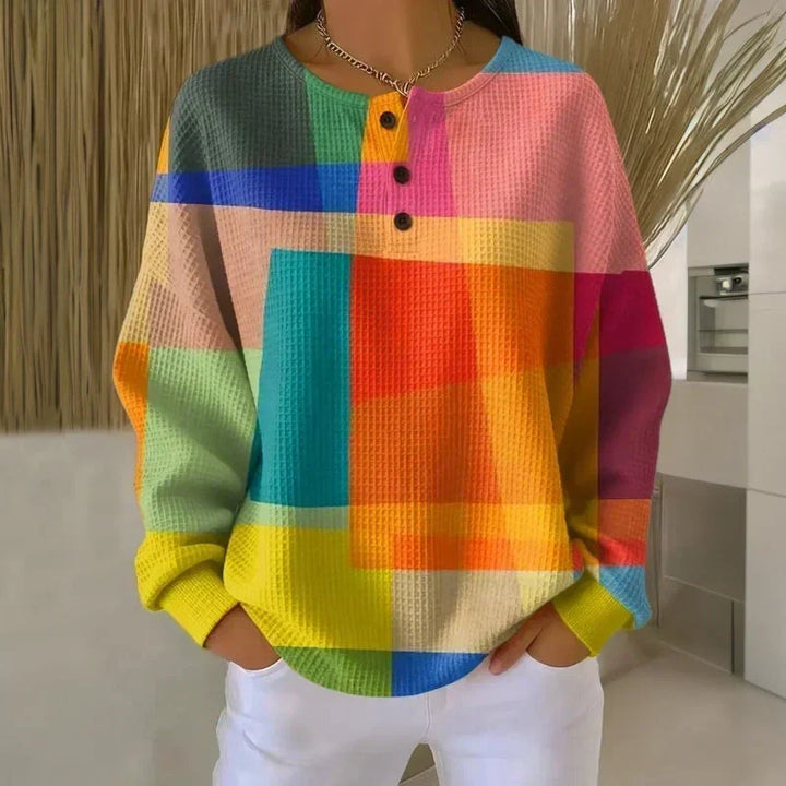 Consuelo | Pull Gauffré à Double Couche