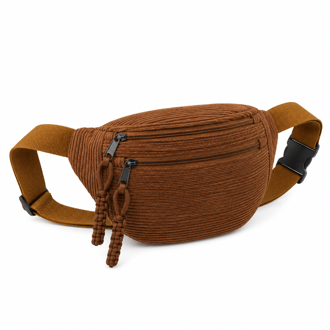 Petra | Sac à Bandoulière en Velours Côtelé