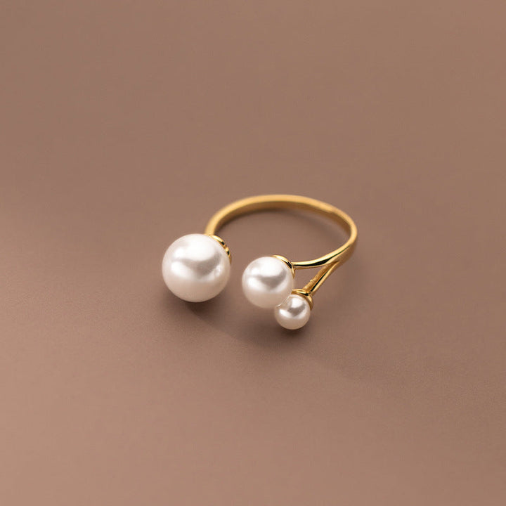 Bague en perles d&