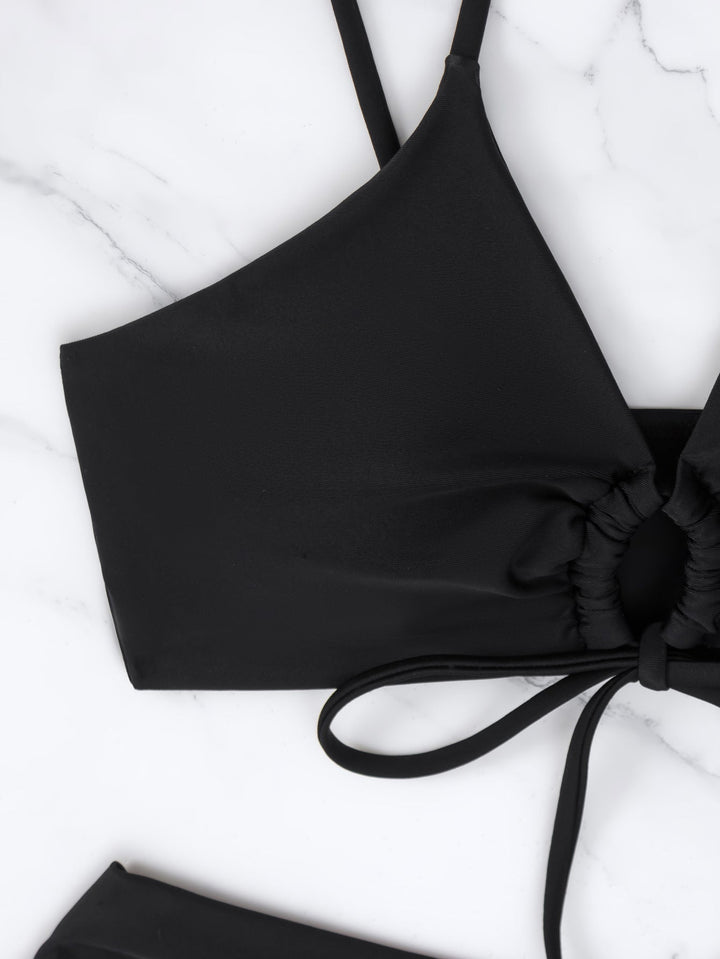 Clotilde | Ensemble de Bikini Deux Pièces avec Nœud à l&