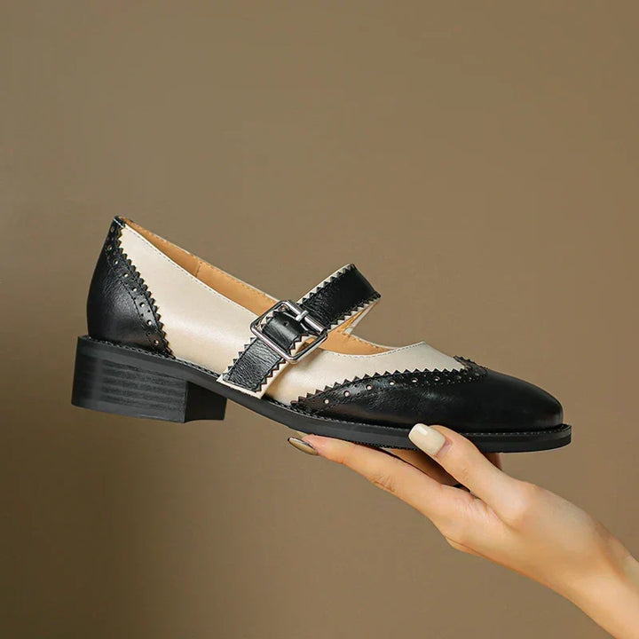 Marie | Mary Janes en cuir