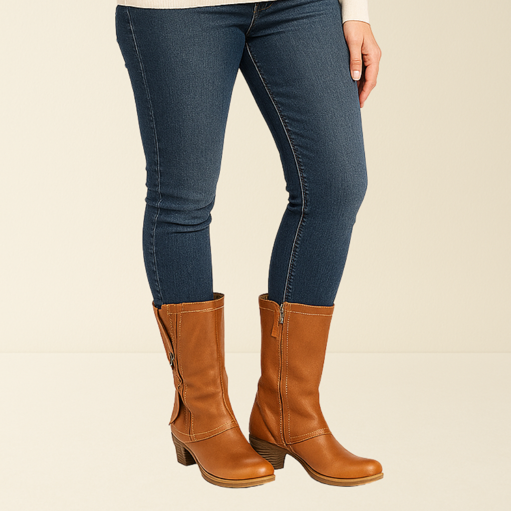Fanny | Bottes mi mollet d&