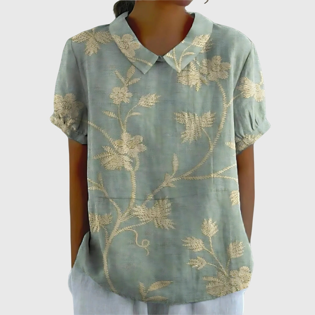 Élise | Blouse Florale