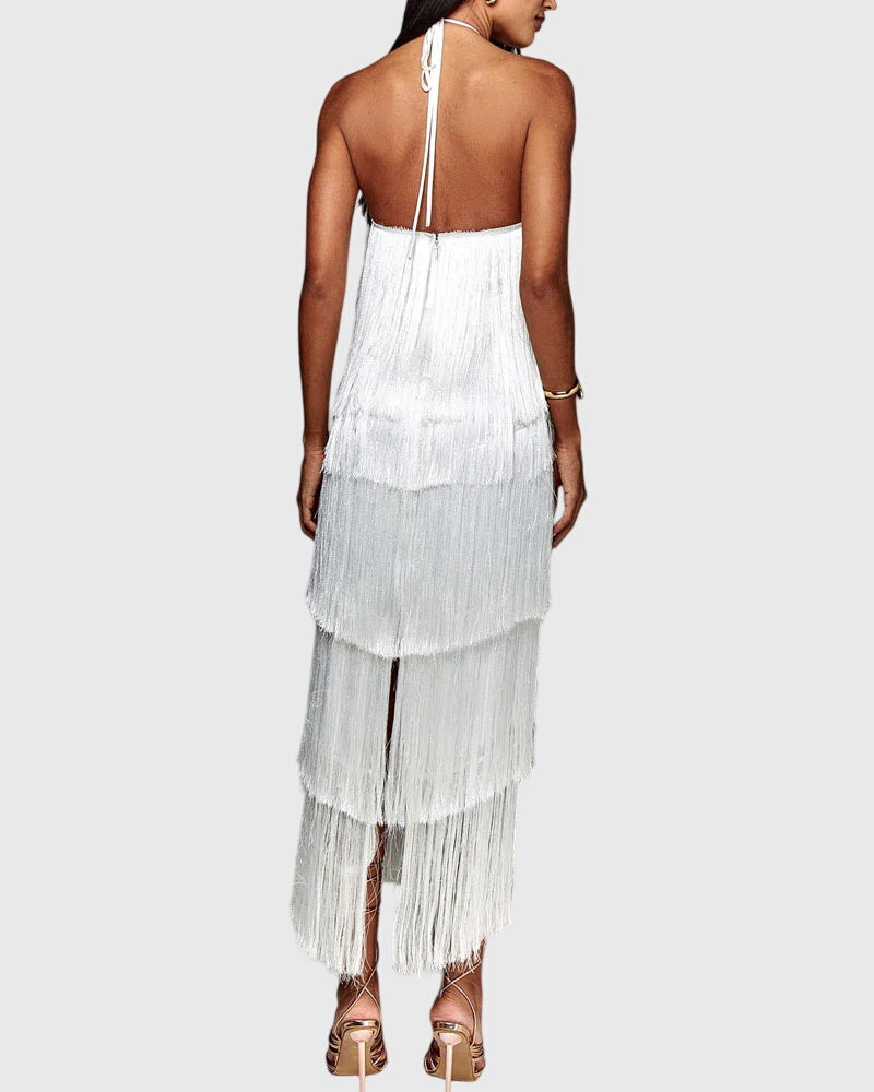 Monique | Robe à Franges