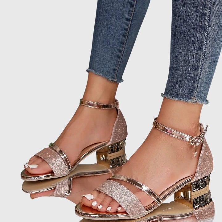 Alison | Sandales à Talons Orthopédiques